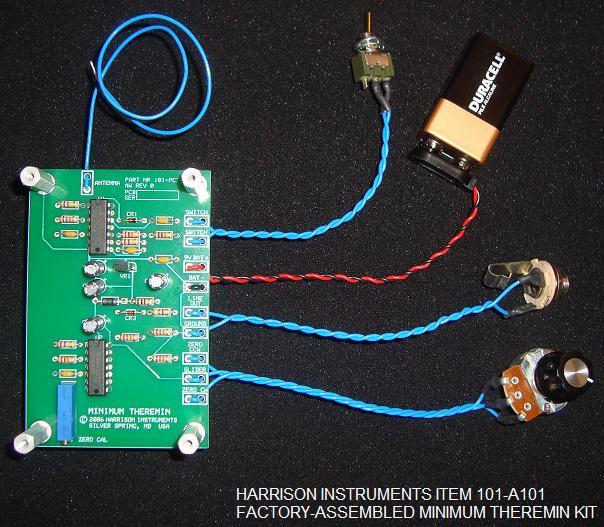 101-A101 Factory-Assembled Minimum Theremin Kit